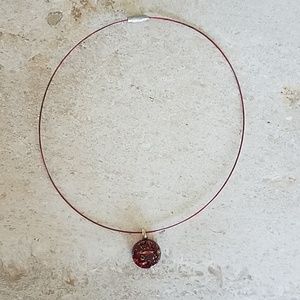Red necklace